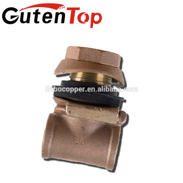 Adaptador sem pernas de bronze LBA10 DZR CW602n 2 latão sem pêra ADAPTADORES PITLESS DE BRONZE